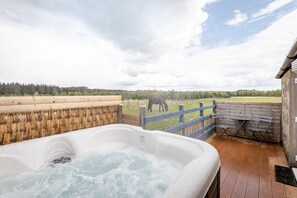 Ferienhaus, 1 Schlafzimmer | Außen-Whirlpool