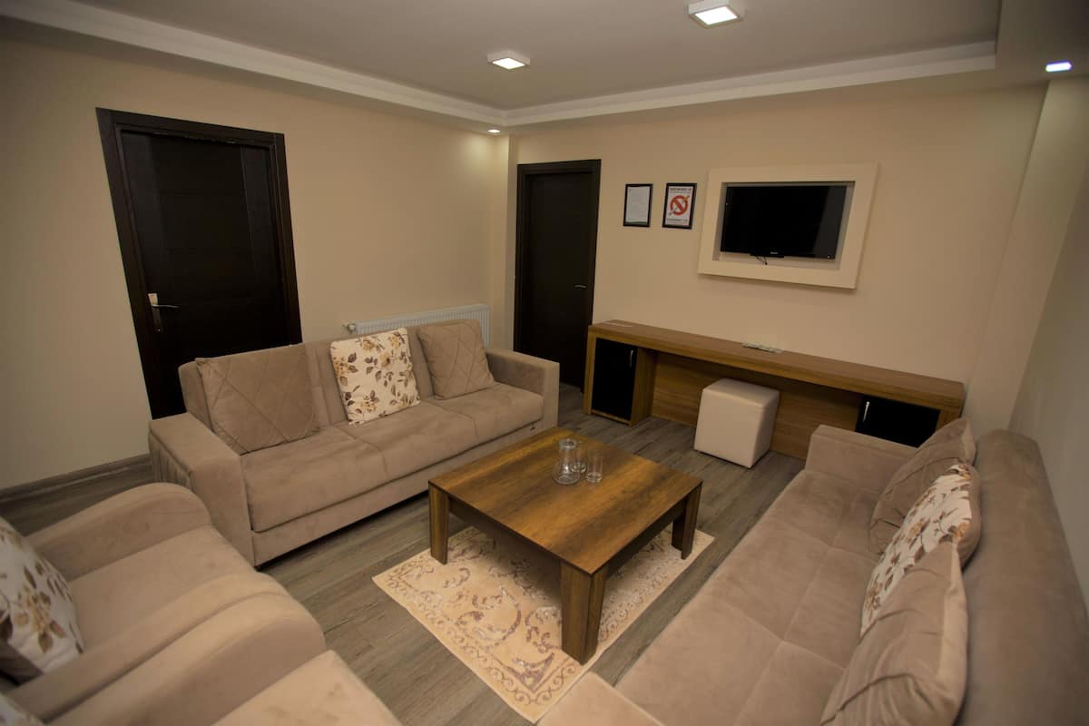 Superior Suite | Living room | Flat-screen TV, printers