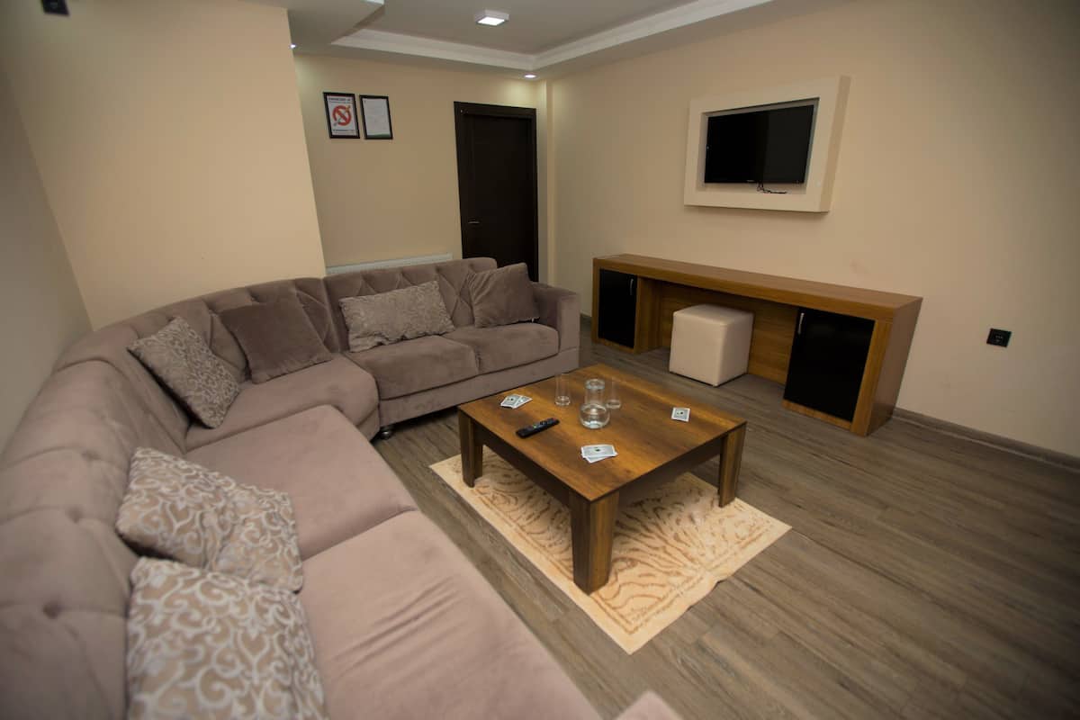 Junior Suite | Living room | Flat-screen TV, printers