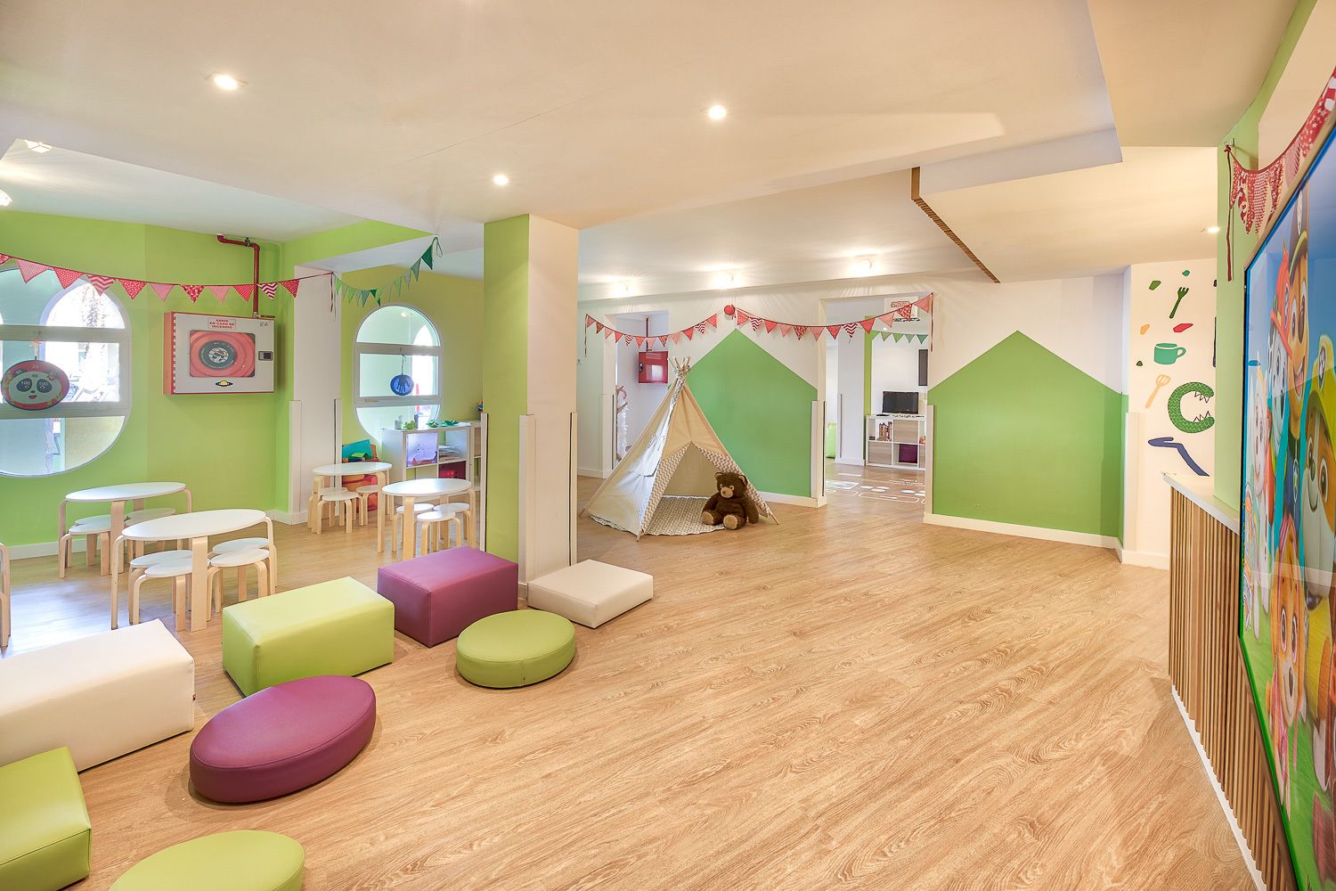 children’s play area – indoor