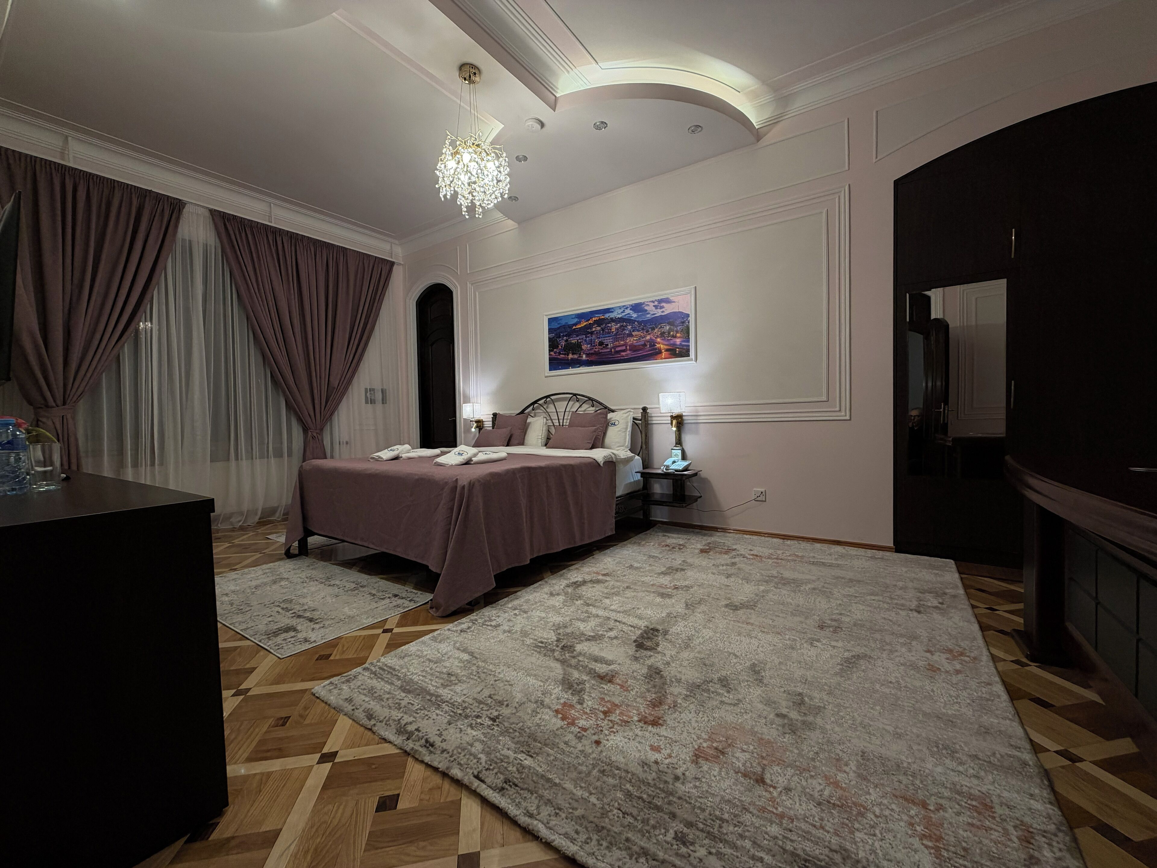 Junior Suite, Jetted Tub | Premium bedding, minibar, in-room safe, desk