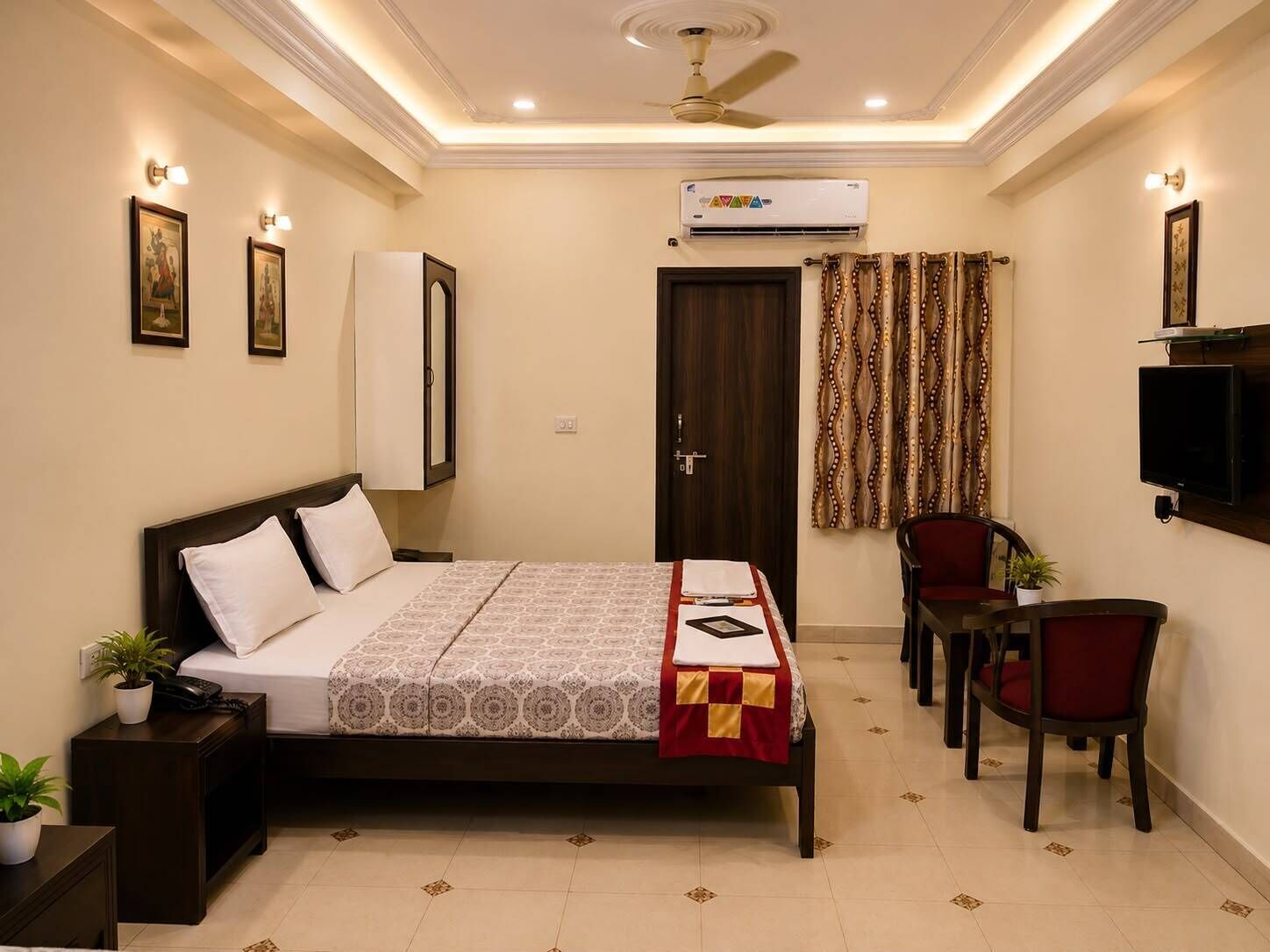 Deluxe AC Room | 1 bedroom, premium bedding, in-room safe, desk