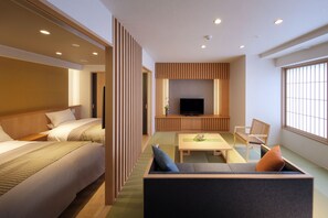 Suite Premium (with Open Air Bath, HANA/KI) | Vue de la chambre