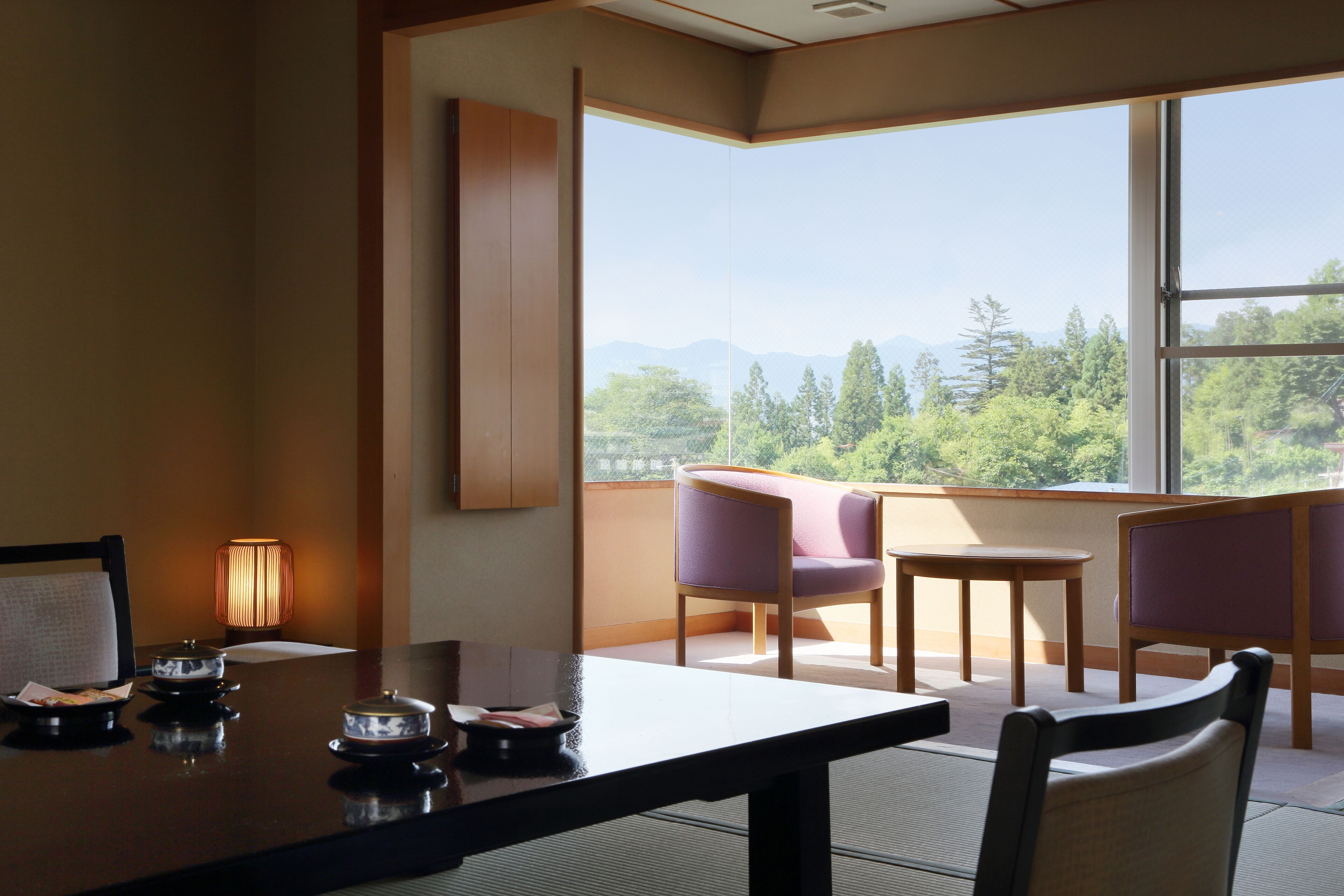 Habitación tradicional, no fumadores (Japanese Style, 12-17 Tatami, Hiroen) | Vistas desde la habitación