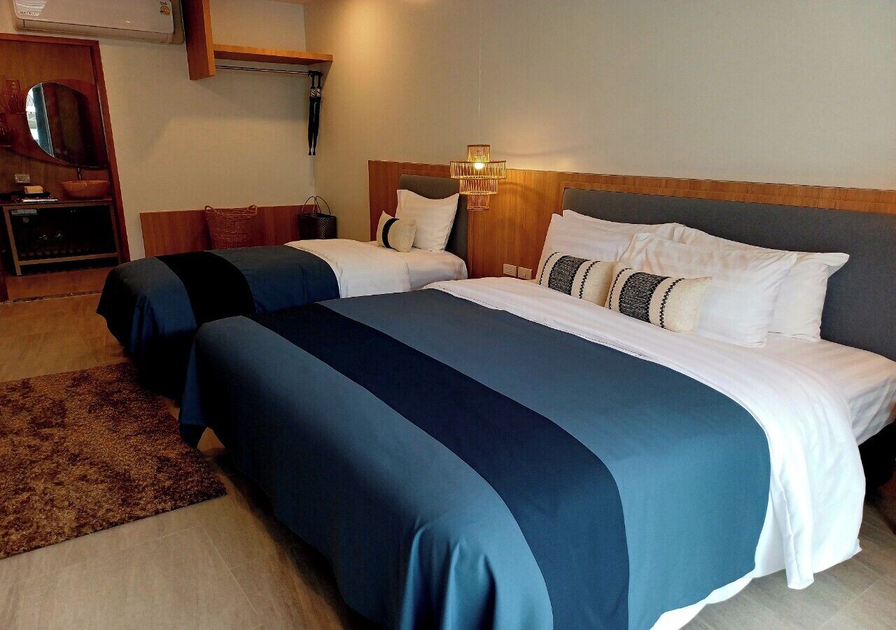 家庭房, 1 间卧室, 无烟房 | 迷你吧、客房内保险箱、特色装修、遮光窗帘