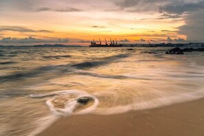 Blick von der Unterkunft