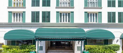 Fassade der Unterkunft