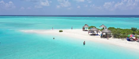 Private beach nearby