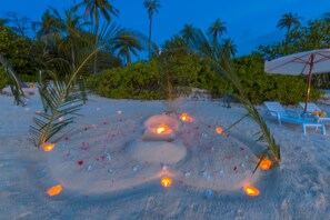 Área de bodas al aire libre