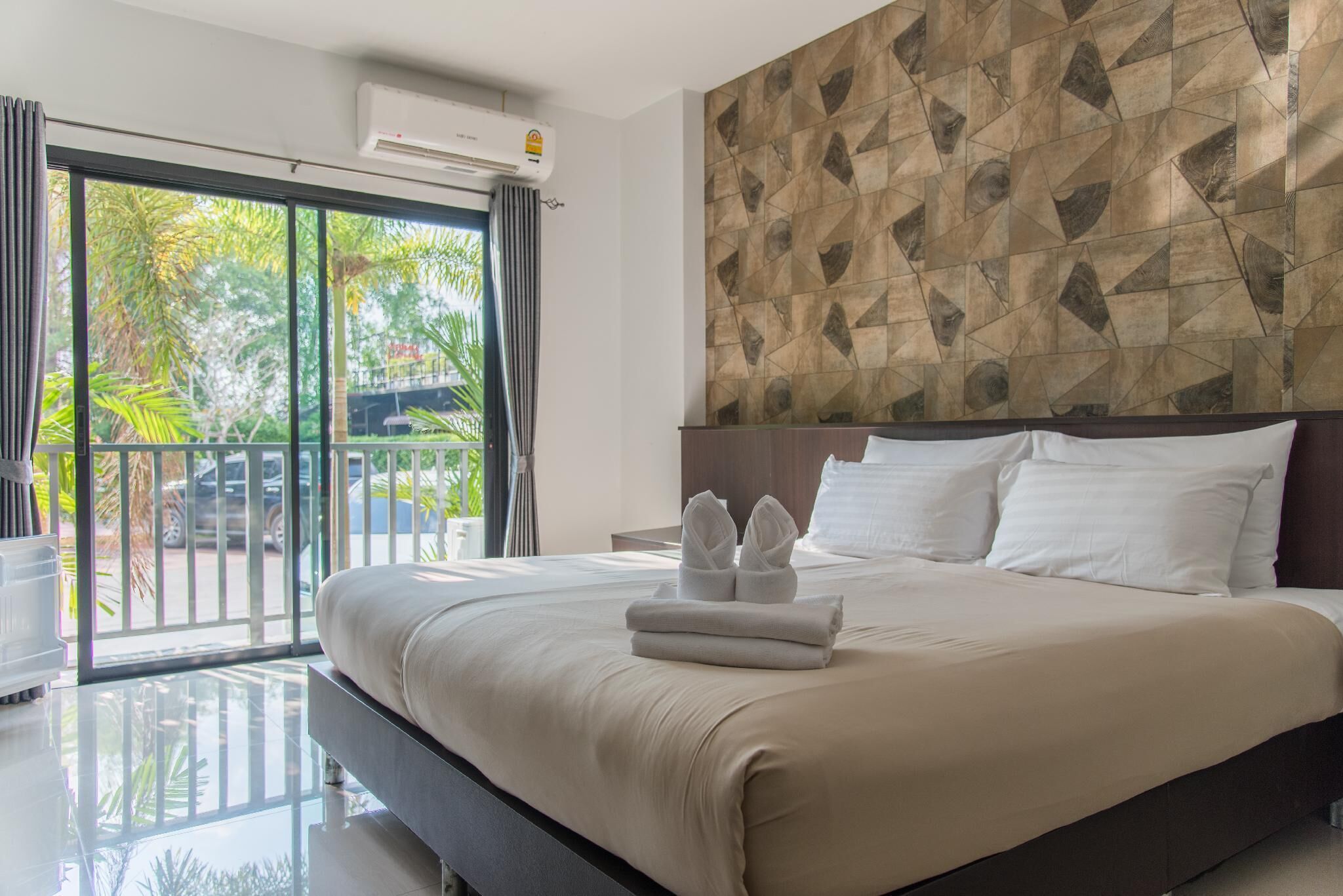 Verduisterende gordijnen, gratis wifi