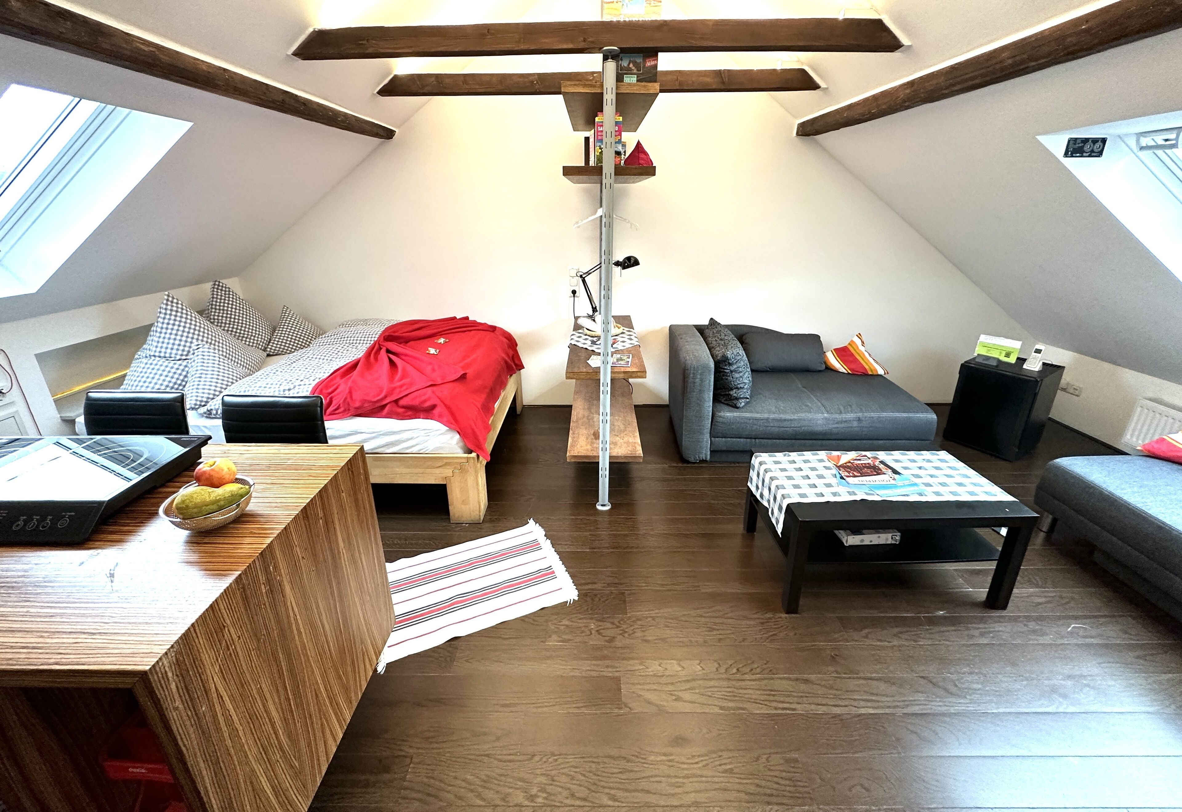 comfort studio, kitchenette | 1 bedroom, premium bedding, minibar, in-room safe