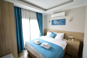 Standart, Sehir Manzarali | 1 quarto, roupas de cama premium, individualmente decorados