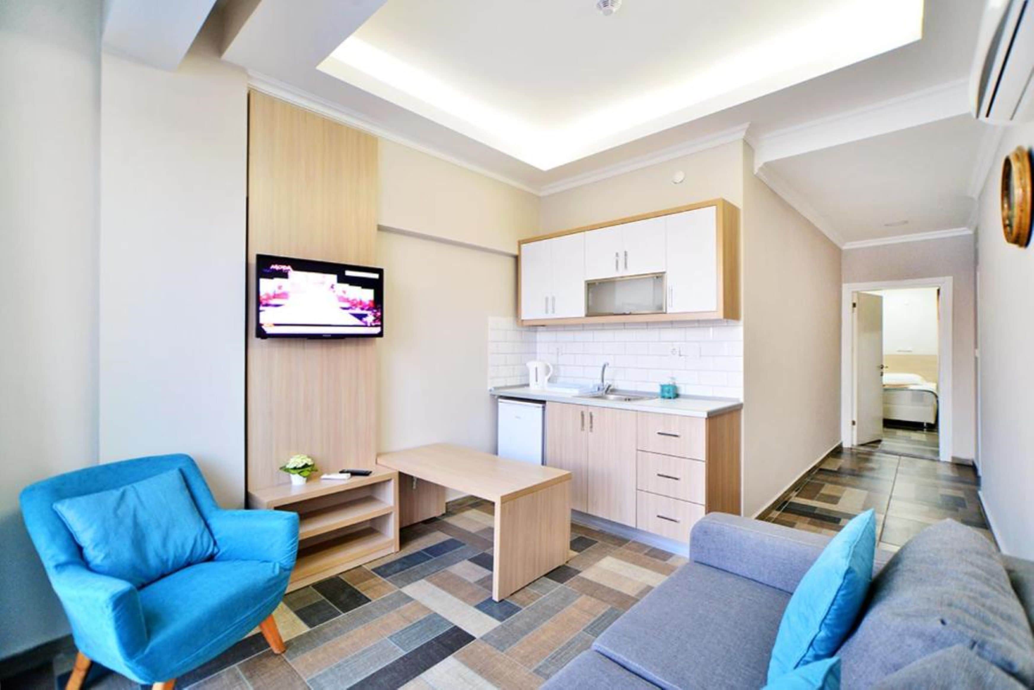 apartment, pool view | 1 bedroom, premium bedding, individually decorated