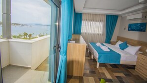 Studio, Sea View | 1 bedroom, premium bedding, soundproofing, WiFi (free) - M Suite Butik Apart Hotel (Bodrum)