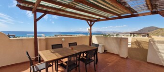 Apartment with fantastic view, 400m from the sea, 2 bedrooms, 5 people
