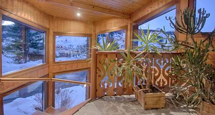 Megève - Apartamento 2 hab. (cerca del centro) - Wifi - Aparcamiento al pie de las pistas