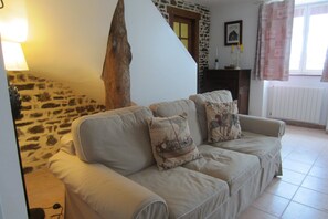 Televisie, een dvd-speler, boeken en een muziekbibliotheek