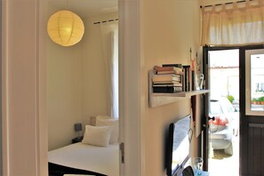 1 bedroom, in-room safe, iron/ironing board, travel cot