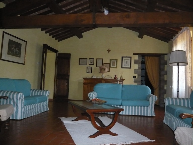 Ein Schönes Haus Mit Großem Pool, Garten, Tennis, Ac, Sehr Geräumig - Sansepolcro