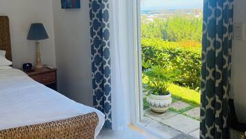 1 slaapkamer, een bureau, een strijkplank/strijkijzer, wifi