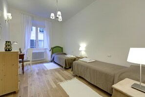 3 多间卧室、熨斗/熨衣板、WiFi、床单