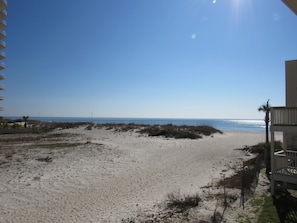 On the beach