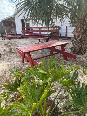 Terrace/patio -   Ranch House 3 Blocks to  Beach (Panama City Beach)