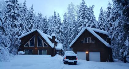 Acogedor apartamento estudio cerca de la estación de esquí Crystal Mtn y el Parque Nacional Mt Rainier