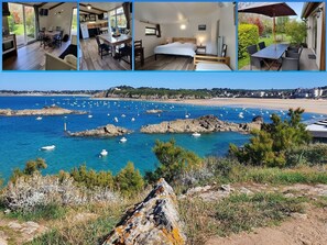 Beach nearby - Gîte du Doux Verger, 3-star house, Wifi fibre, Pets and ANCV cheques (Saint-Lunaire)