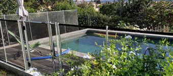 Beautiful spacious and quiet house in the heart of green Provence, open view