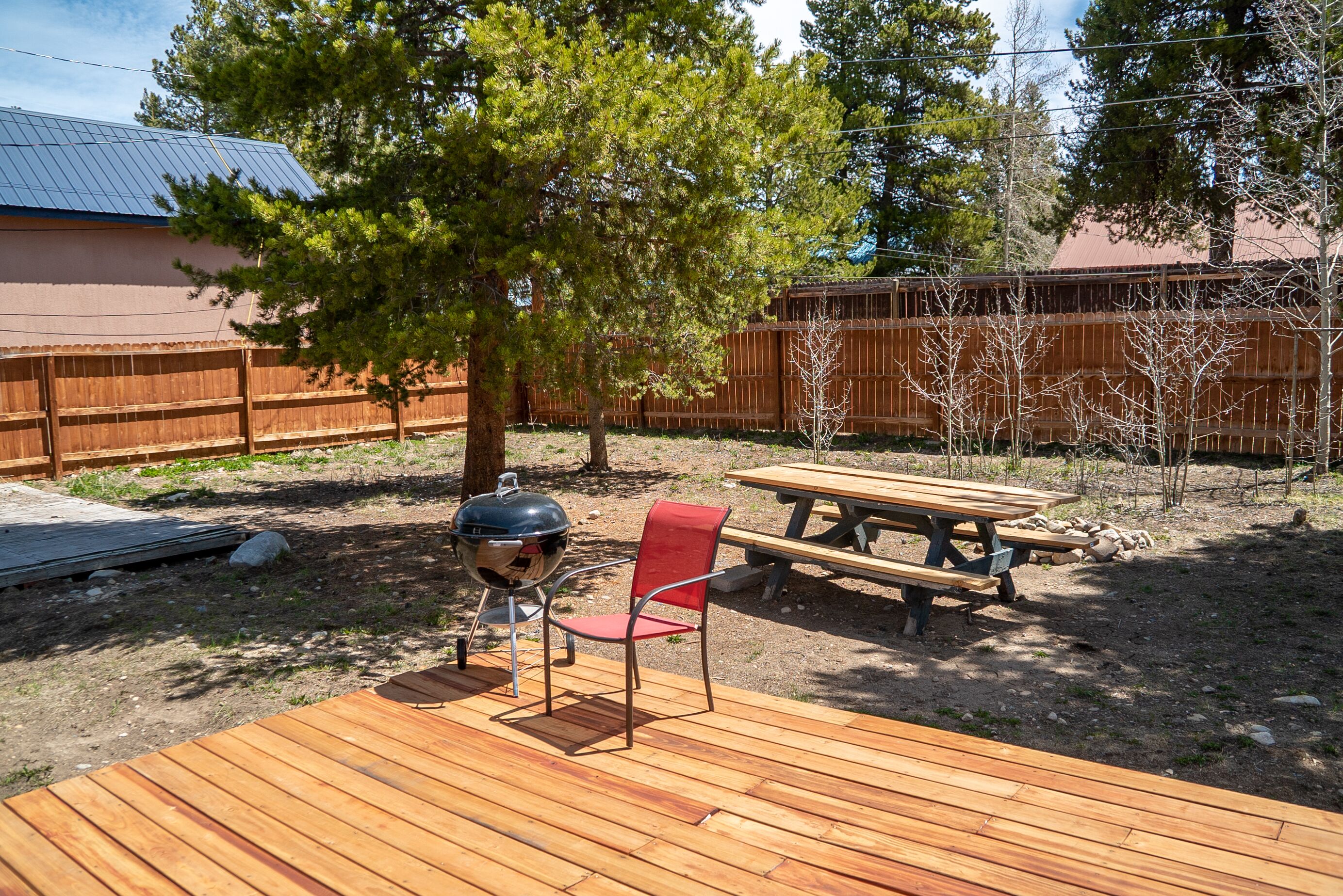 Opções para refeição ao ar livre