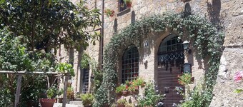 BLUE HOUSE -CASA BLU - near CIVITA DI BAGNOREGIO- Etruscan Italy