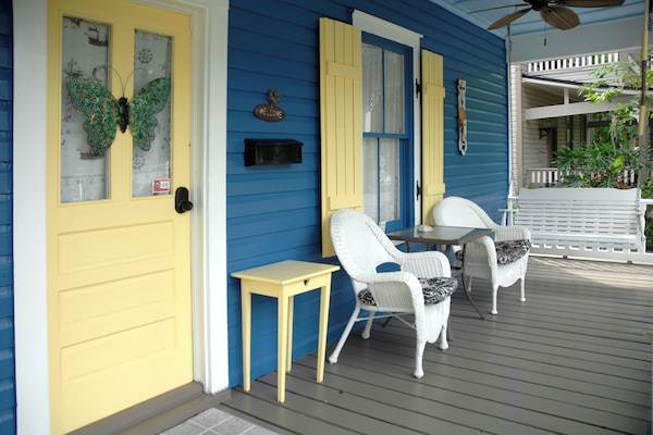 Charming Porch with Funiture