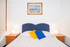 1 bedroom, iron/ironing board, travel crib, WiFi