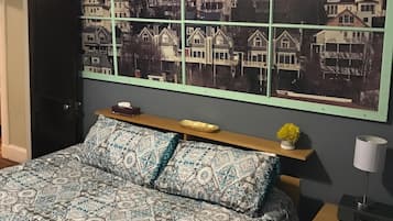 2 slaapkamers, een strijkplank/strijkijzer, reisbedje, gratis wifi