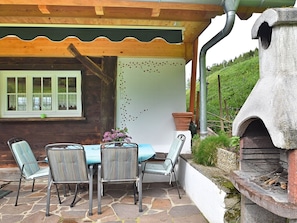 Outdoor dining - Ferienhaus, Mühlenbach (Mühlenbach)