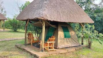 Basic Tent (No beds in tent. Mattress only) | Bed sheets