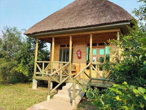 Chambre avec lits jumeaux, vue jardin (Double or Twin)