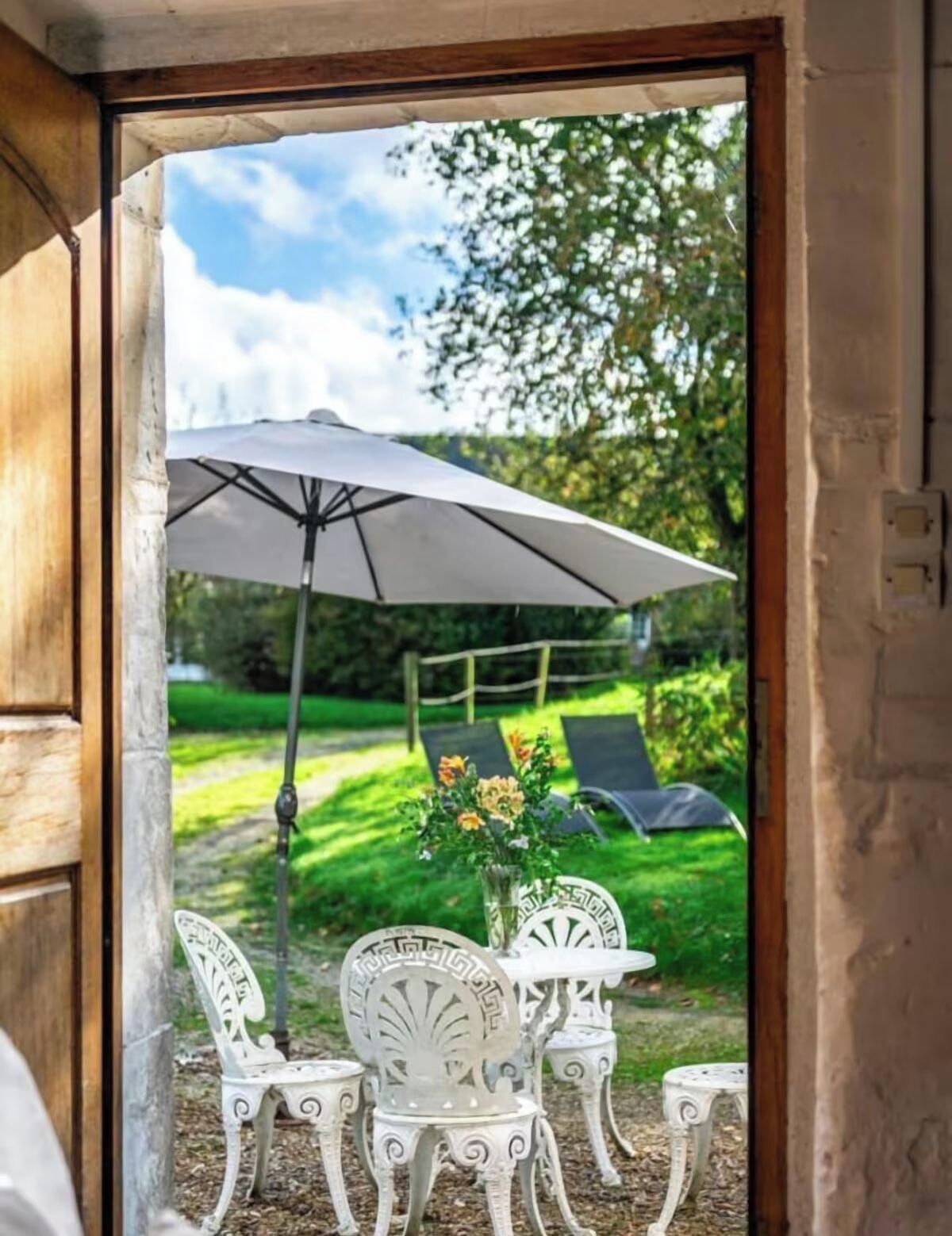 vue jardin