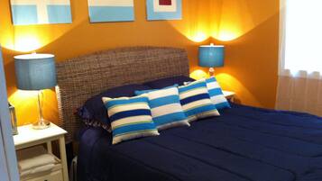 1 chambre, fer et planche Ă repasser, Wi-Fi gratuit, draps fournis