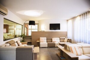 Sala de estar en el lobby