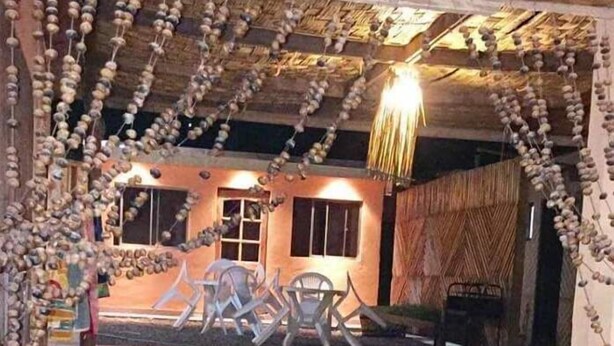Terrace/patio - Hostal Inti Para - Hostel (San Pedro de Atacama)