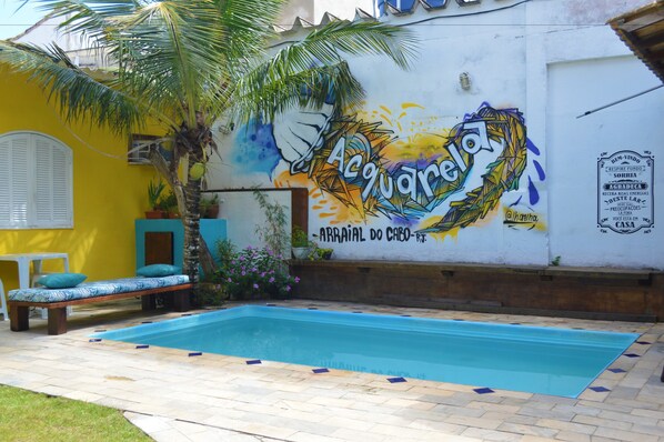 Alberca al aire libre 
