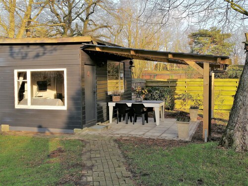 Rustikales Blockhaus/Chalet im Ruhige Lage mitten im Natur in Ost-Friesland