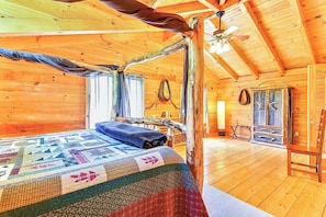 4 bedrooms, iron/ironing board, travel crib, WiFi