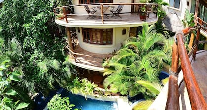 Romantische mit privatem Jacuzzi unschlagbare Lage in Playa del Carmen