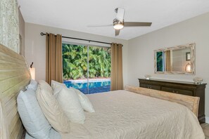 4 habitaciones, tabla de planchar con plancha y cuna de viaje 