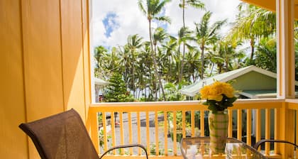 Oceanfront Cottage w / AC @ Kehena Beach, Havaiji
