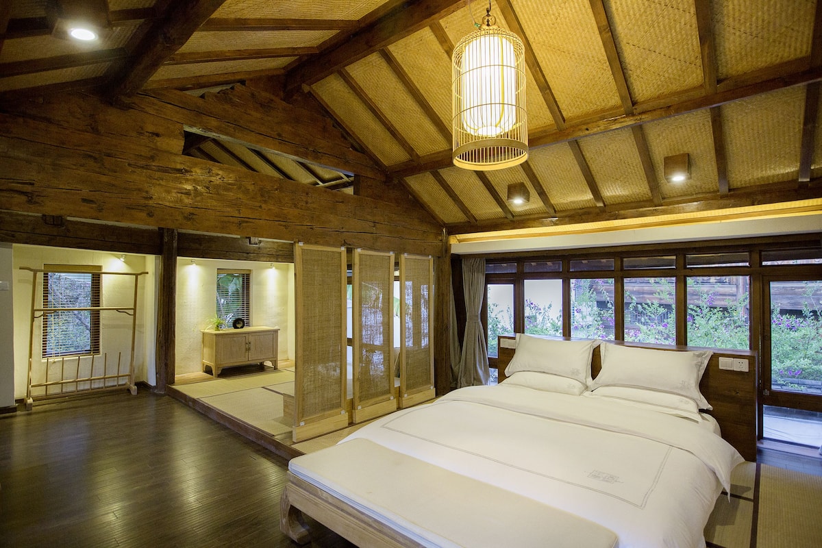 Tatami Double Room | Desk, blackout drapes, soundproofing, free WiFi