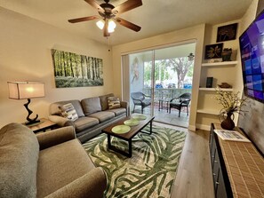 Smart-tv, streamingtjänster och en stereo